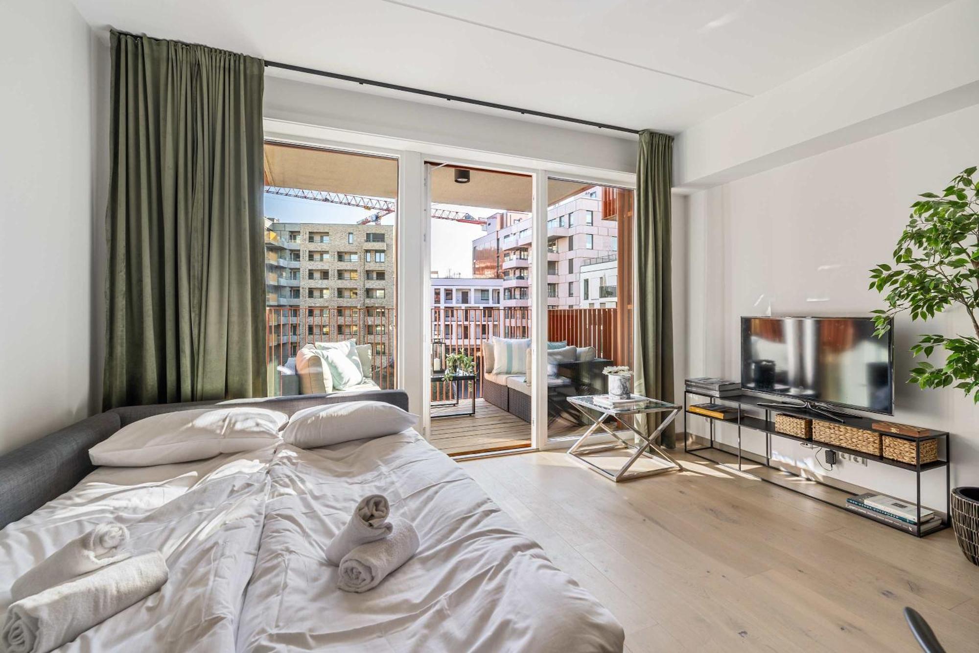 Lägenhet Dinbnb L Luxury I Two Balconies I New Build I Pets Welcome Oslo
