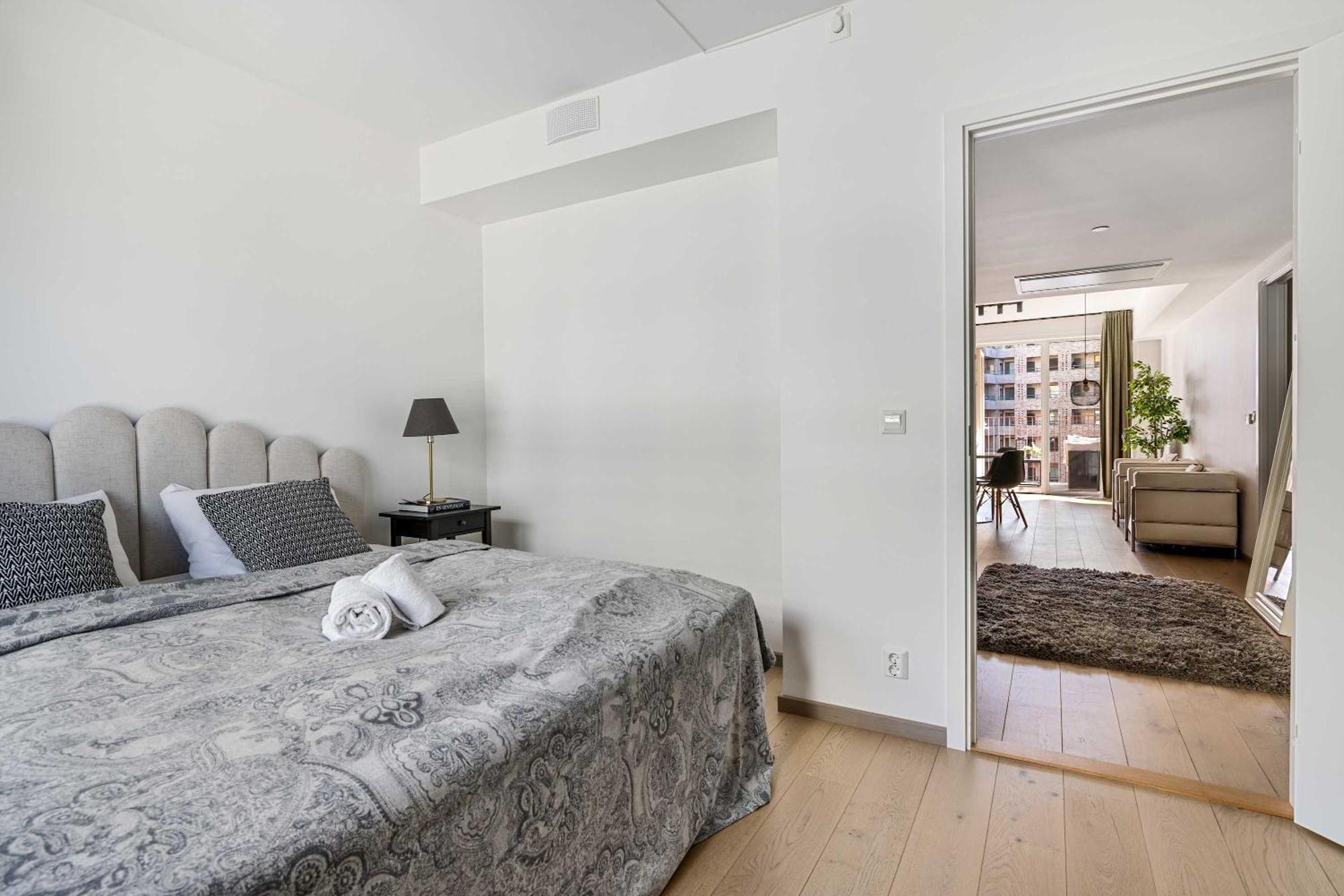 Lägenhet Dinbnb L Luxury I Two Balconies I New Build I Pets Welcome